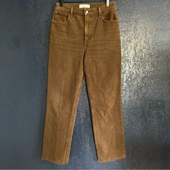 Abercrombie & Fitch The 90s Straight Ultra High Rise Jeans