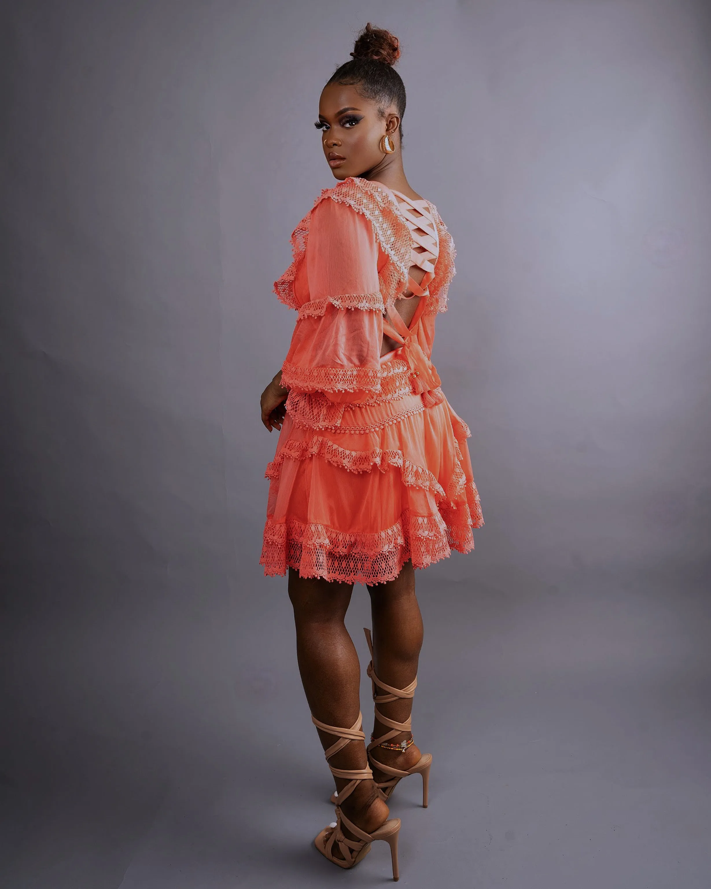 Blanco Dress || Coral