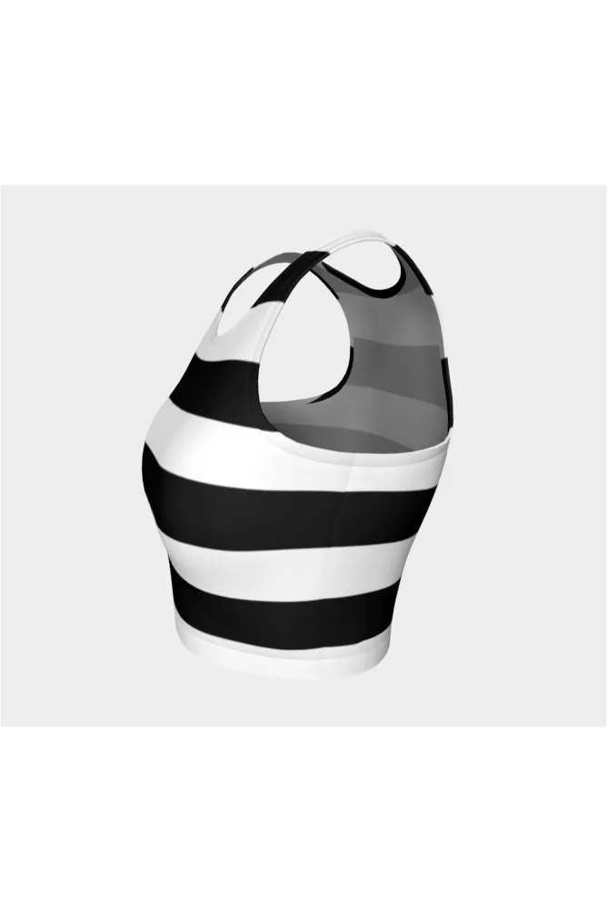 Boldly Striped Athletic Top