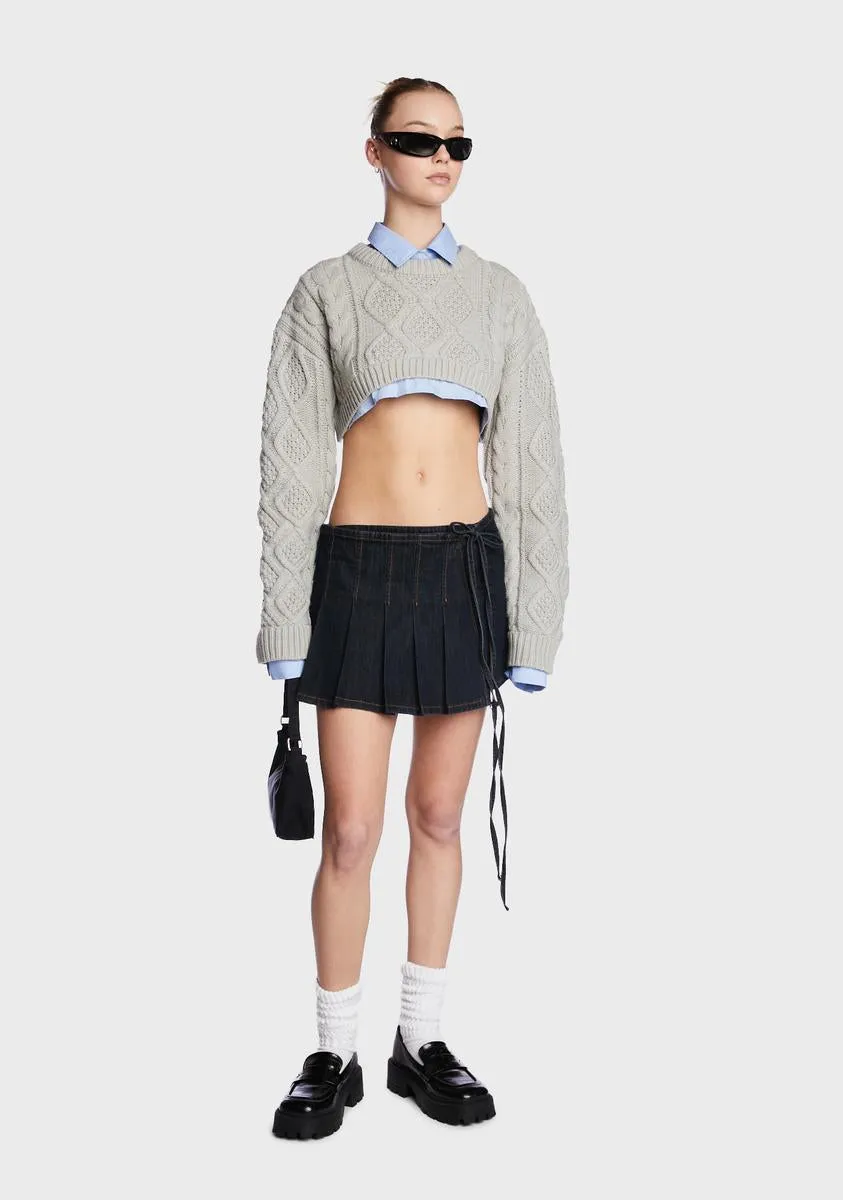 Camelia Pleated Skirt