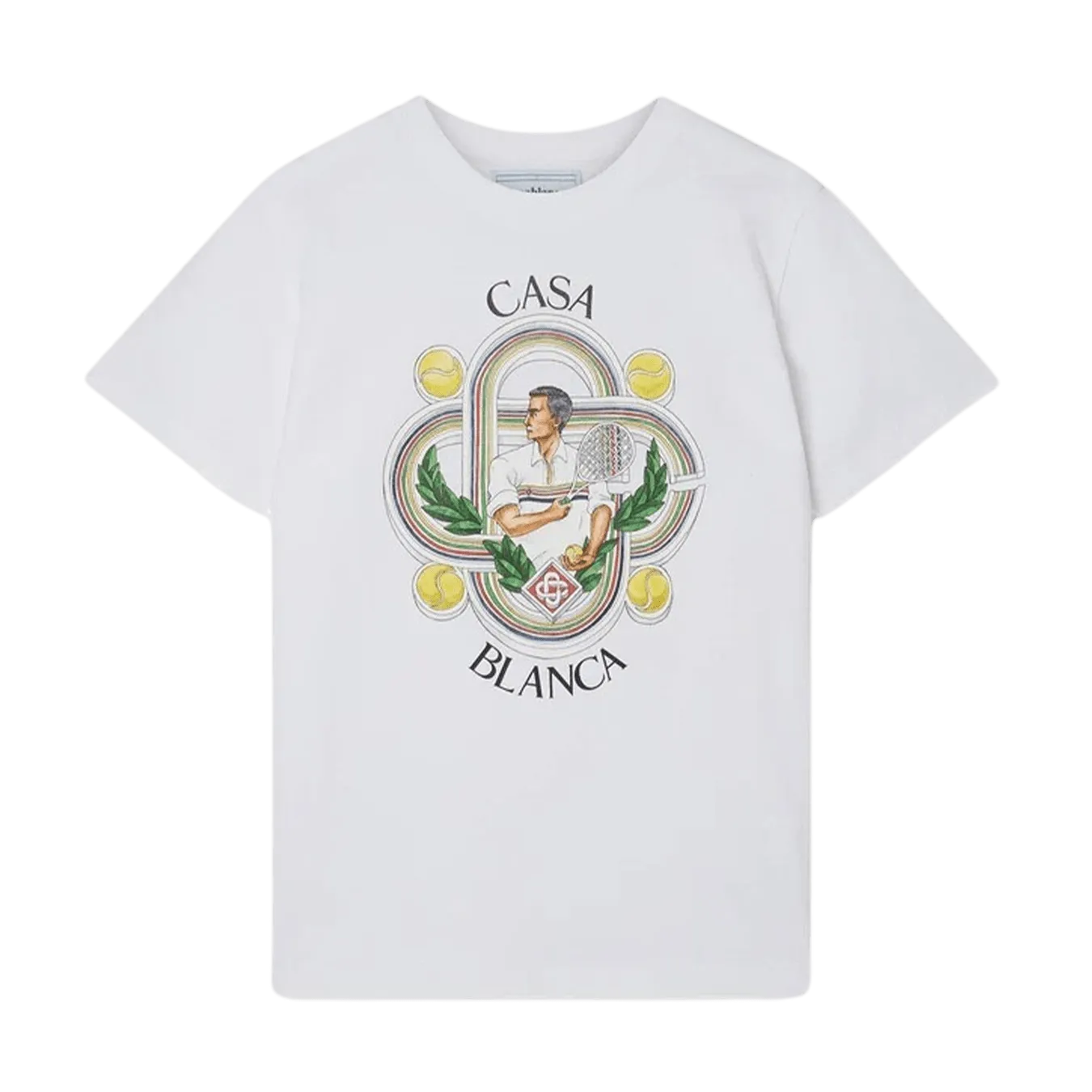 Casablanca Le Joueur T-Shirt 'White'