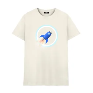 Dalix Blue Rocket Tee