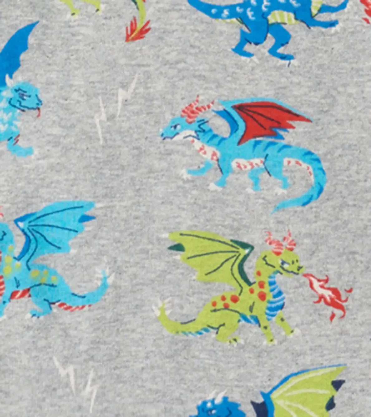 Dragon Realm Kids Organic Cotton Boys Pajama Set | Hatley