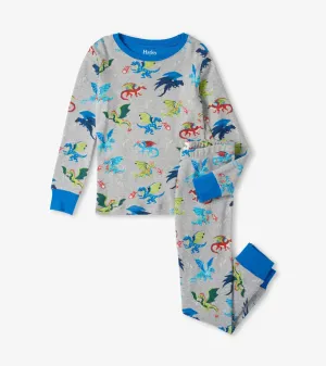 Dragon Realm Kids Organic Cotton Boys Pajama Set | Hatley