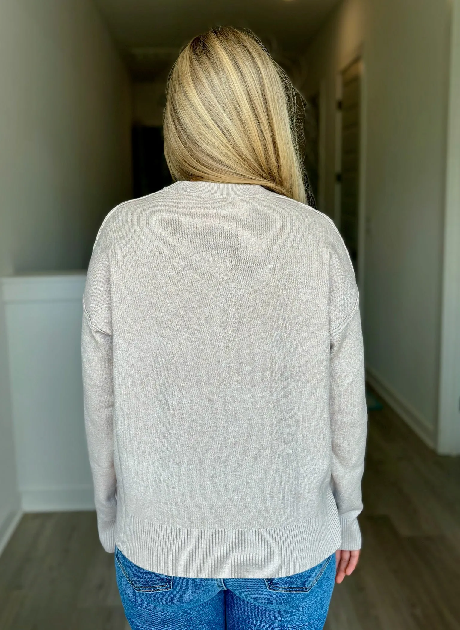 FINAL SALE - Jacquard Soft Knit Sweater