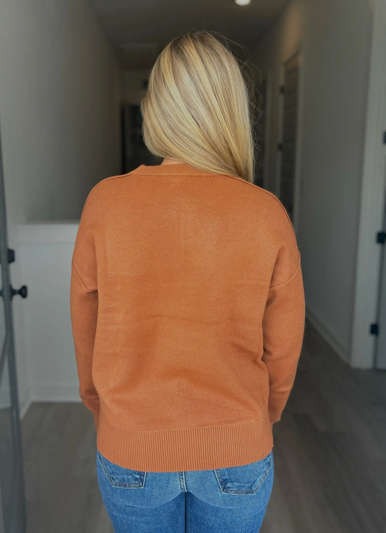 FINAL SALE - Jacquard Soft Knit Sweater