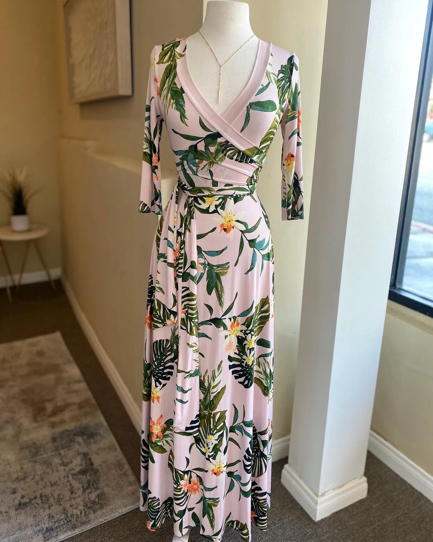 Floral Flowy Maxi Dress