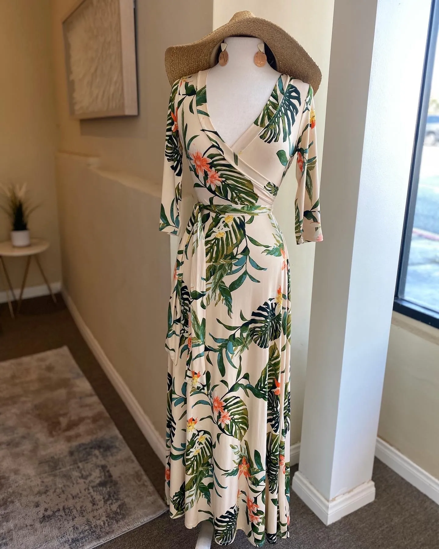 Floral Flowy Maxi Dress