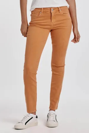GISELE HIGH RISE ANKLE SKINNY JEANS APRICOT CRUSH