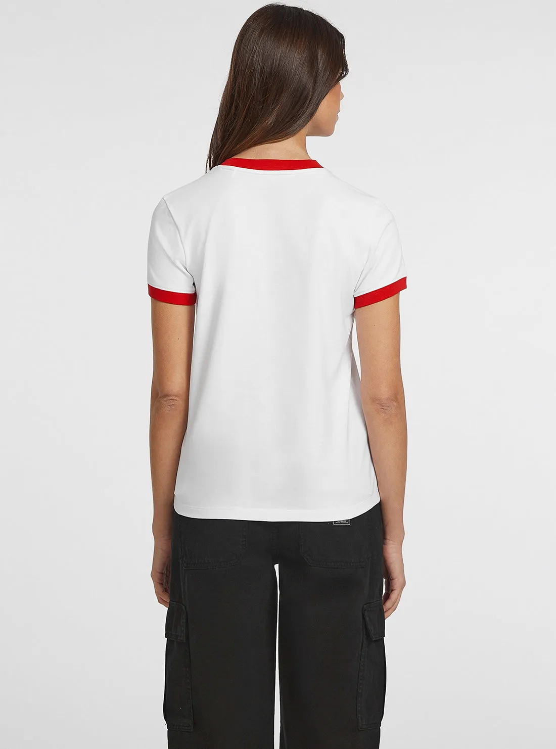 Guess Jeans White Regular T-Shirt