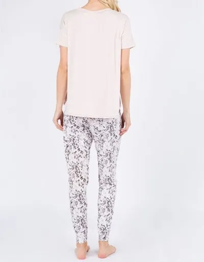 Hacci Lounge Pajama Set - Good Things Are Coming