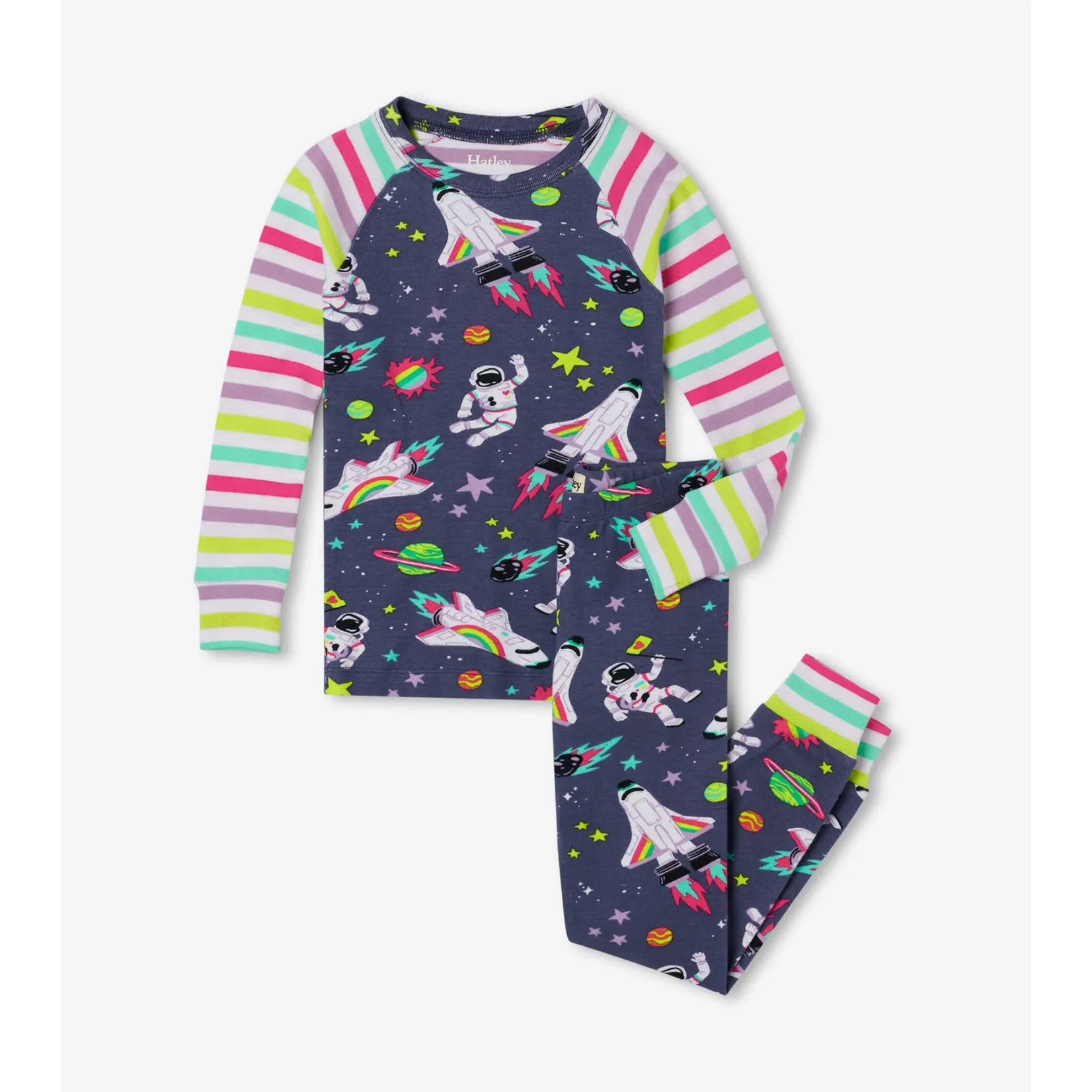 Hatley Pajama Set - Cosmic Rainbows