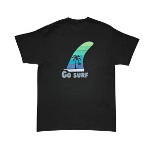 HawaiianSouthShore GO SURF Made in Hawaii (Small-XLarge) Black