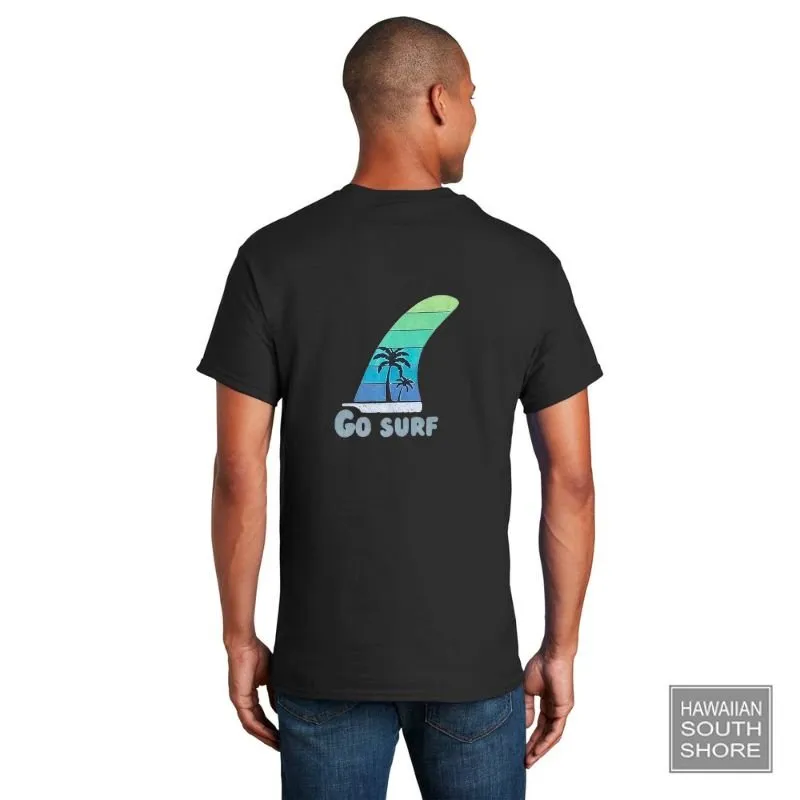 HawaiianSouthShore GO SURF Made in Hawaii (Small-XLarge) Black