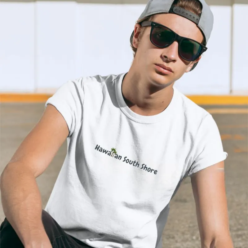 HawaiianSouthShore GO SURF Made in Hawaii (Small-XLarge) White