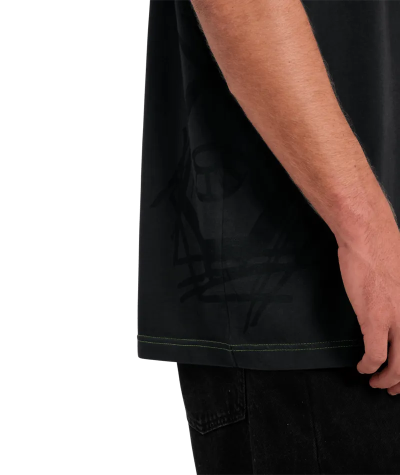 Iguchi Teepee T-Shirt in Black