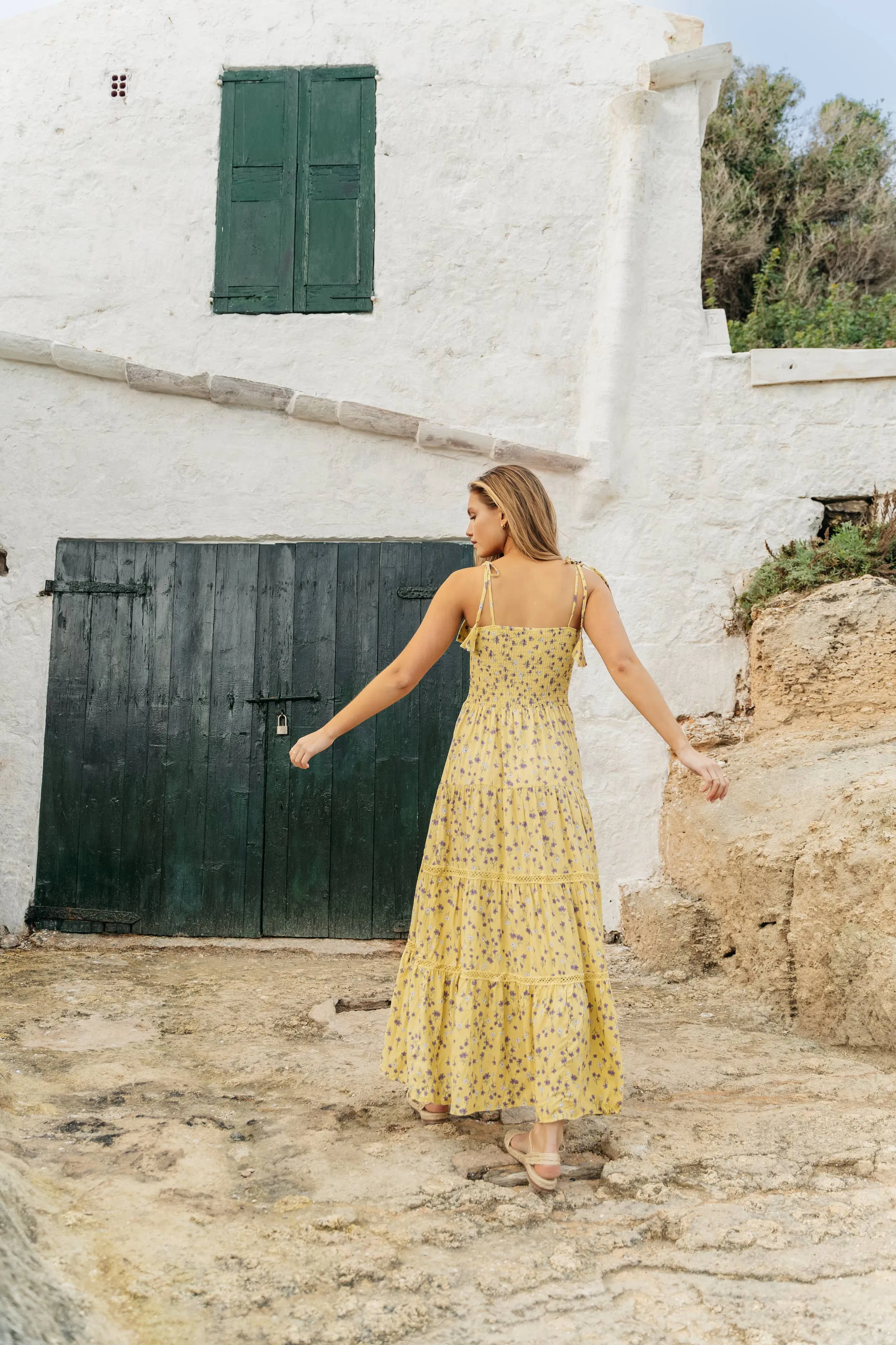 Jasmine Print Maxi Dress