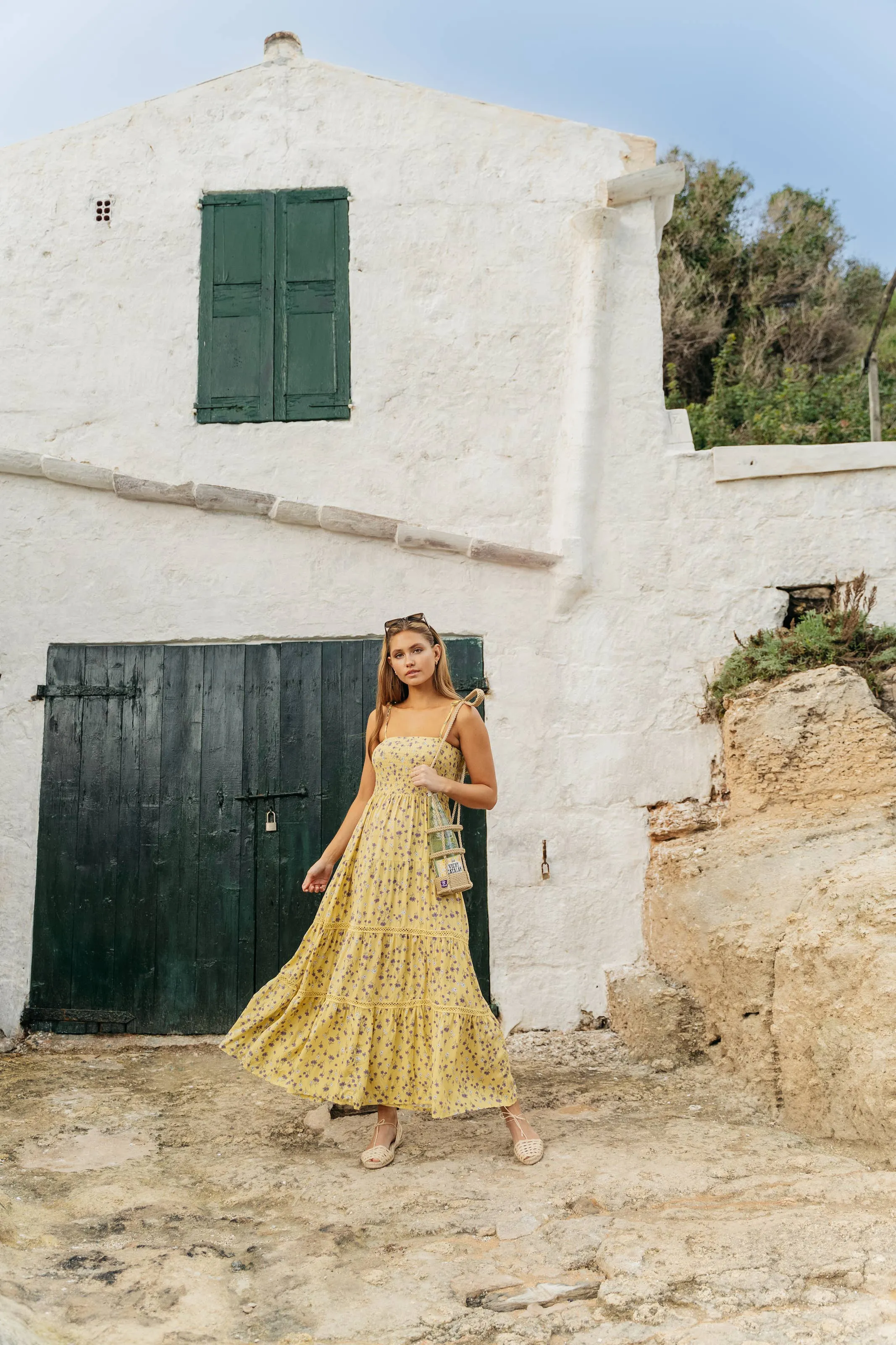 Jasmine Print Maxi Dress