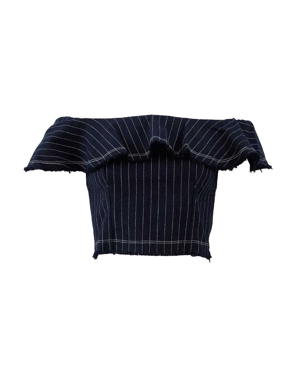 Off Shoulder Crop Top