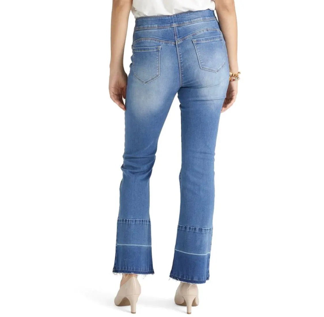 OMG Pull on Flare Jeans
