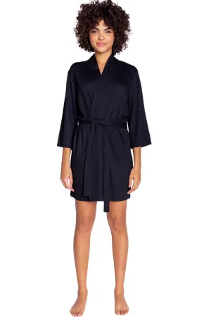 PJ Salvage Reloved Lounge Robe RIRLR-BLACK