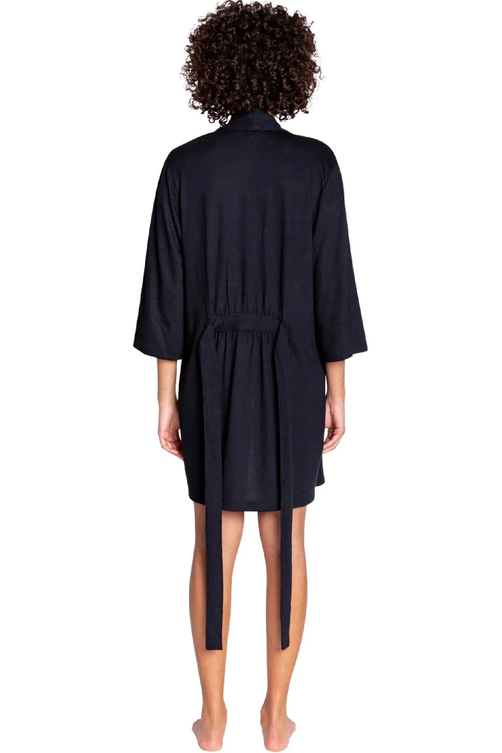 PJ Salvage Reloved Lounge Robe RIRLR-BLACK