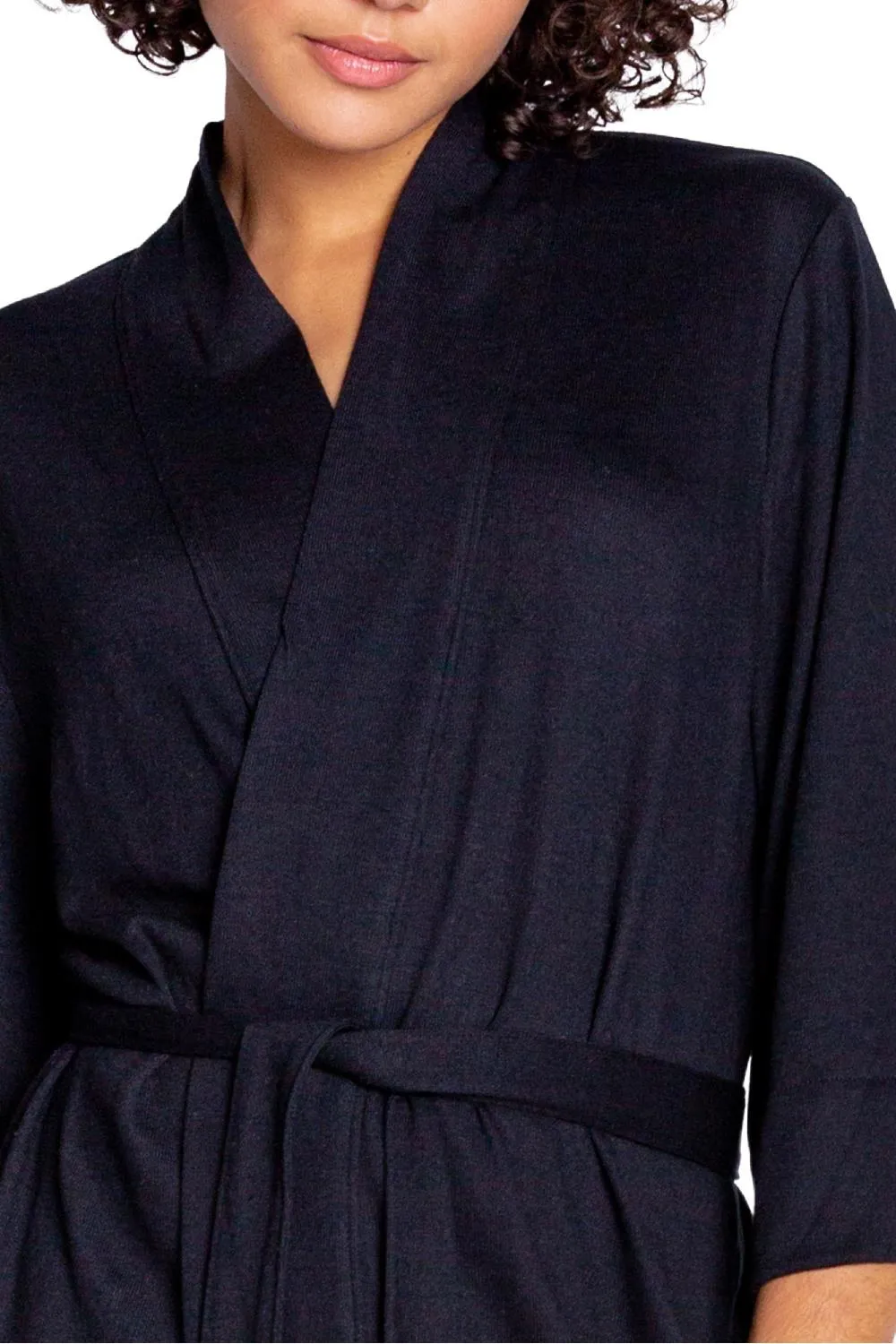 PJ Salvage Reloved Lounge Robe RIRLR-BLACK