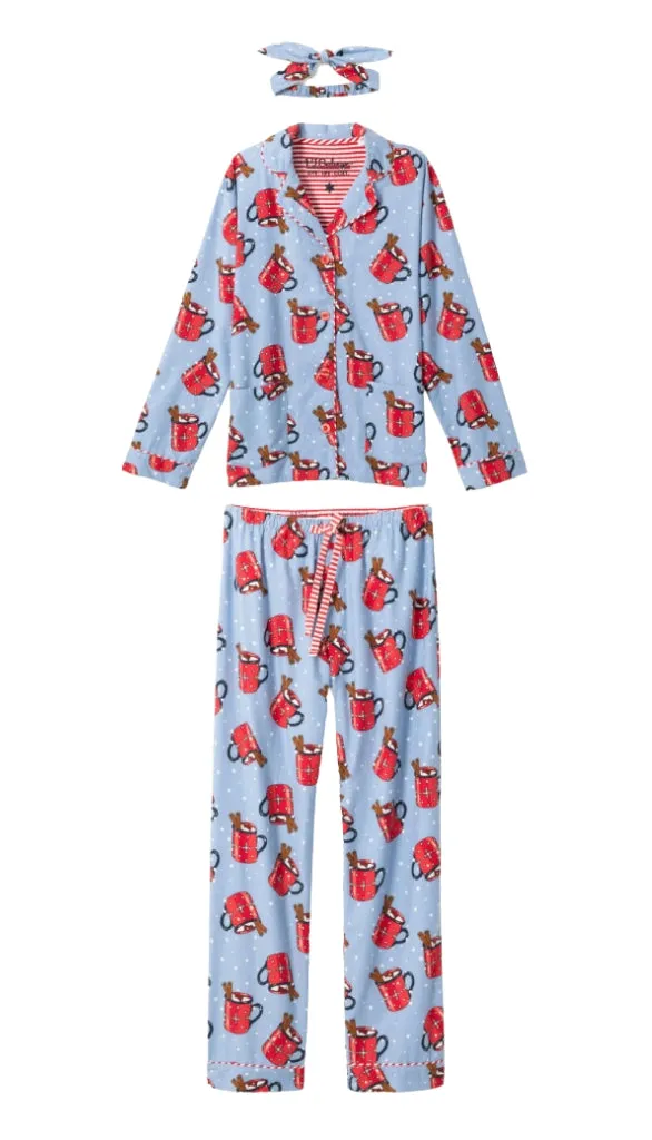 Pj Set-Flannels - Hug In A Mug