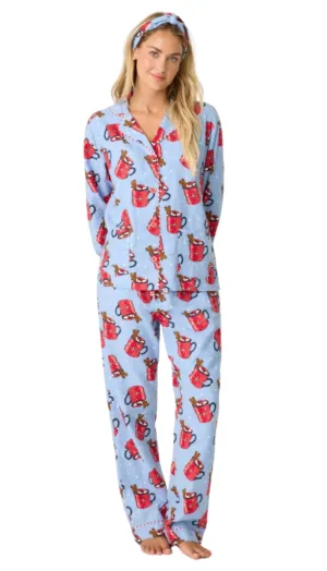 Pj Set-Flannels - Hug In A Mug