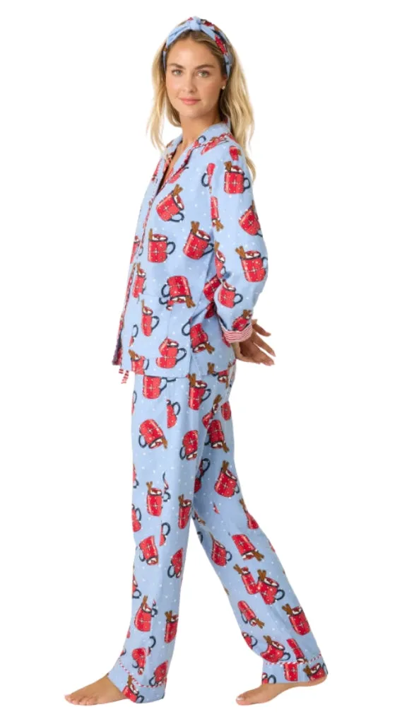 Pj Set-Flannels - Hug In A Mug