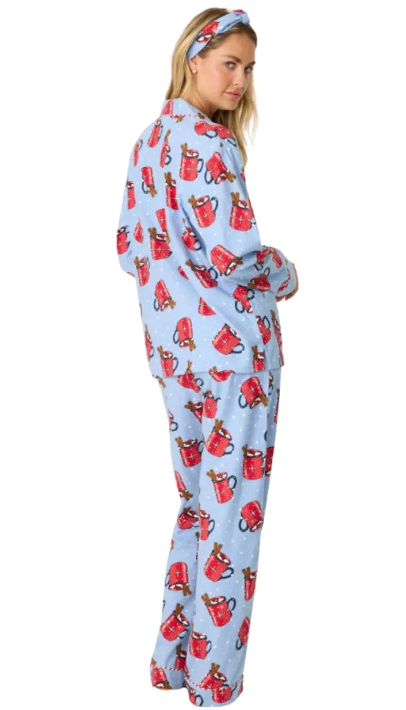 Pj Set-Flannels - Hug In A Mug