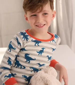 Prehistoric Dinos Organic Cotton Boys Pajama Set | Hatley