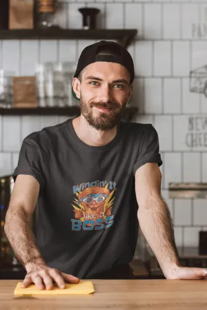 Wacky Wings Printed T-shirt for men
