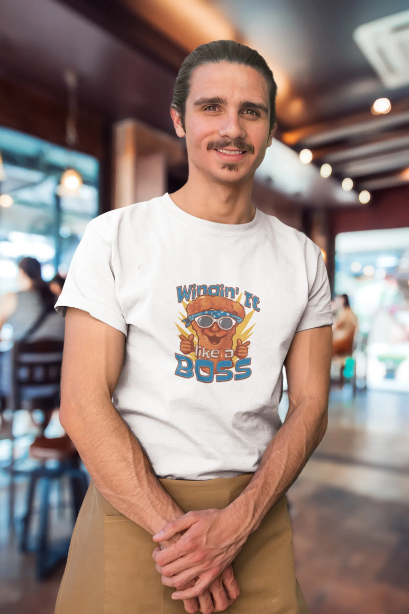 Wacky Wings Printed T-shirt for men