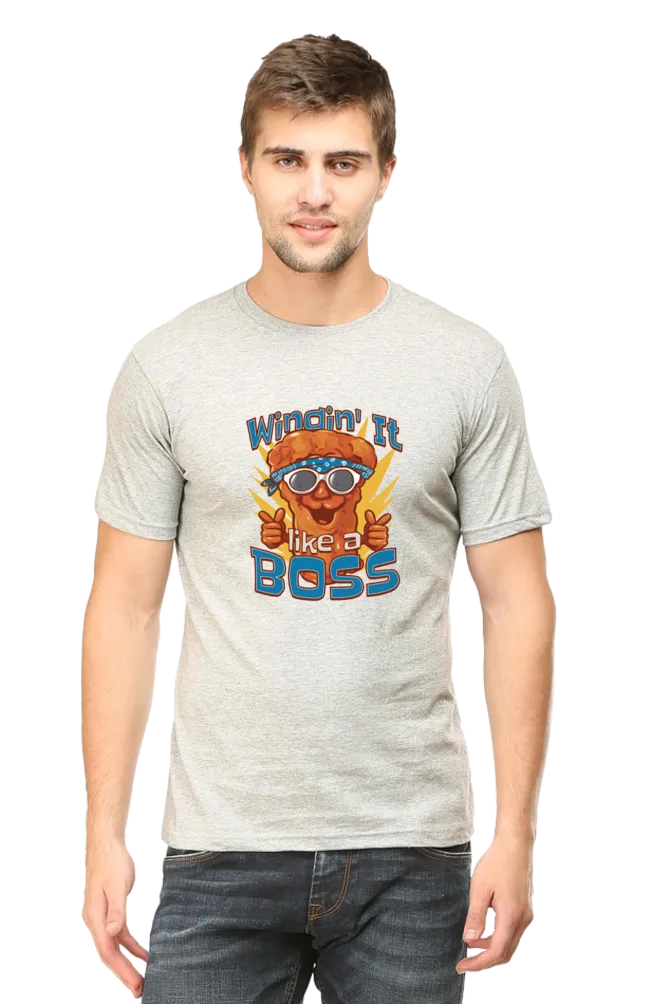 Wacky Wings Printed T-shirt for men