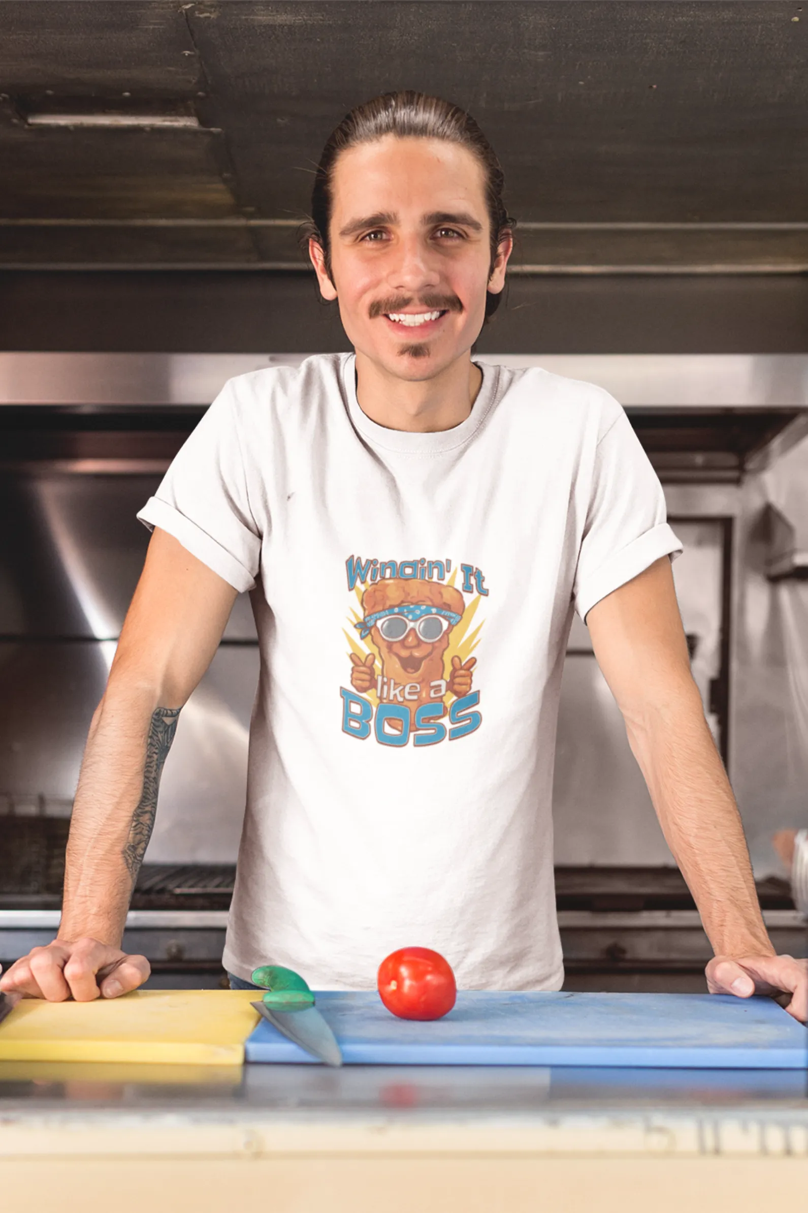 Wacky Wings Printed T-shirt for men