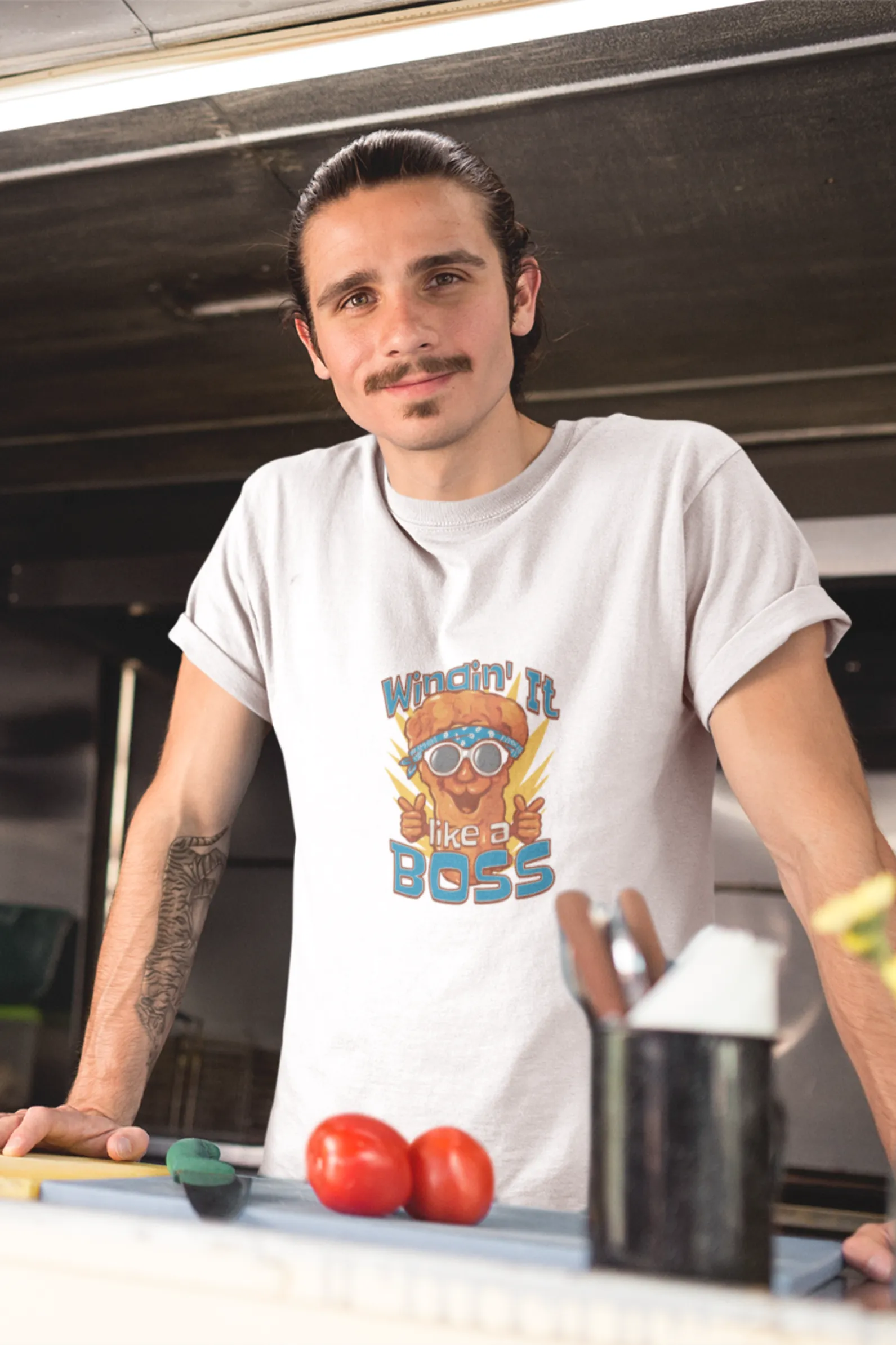 Wacky Wings Printed T-shirt for men