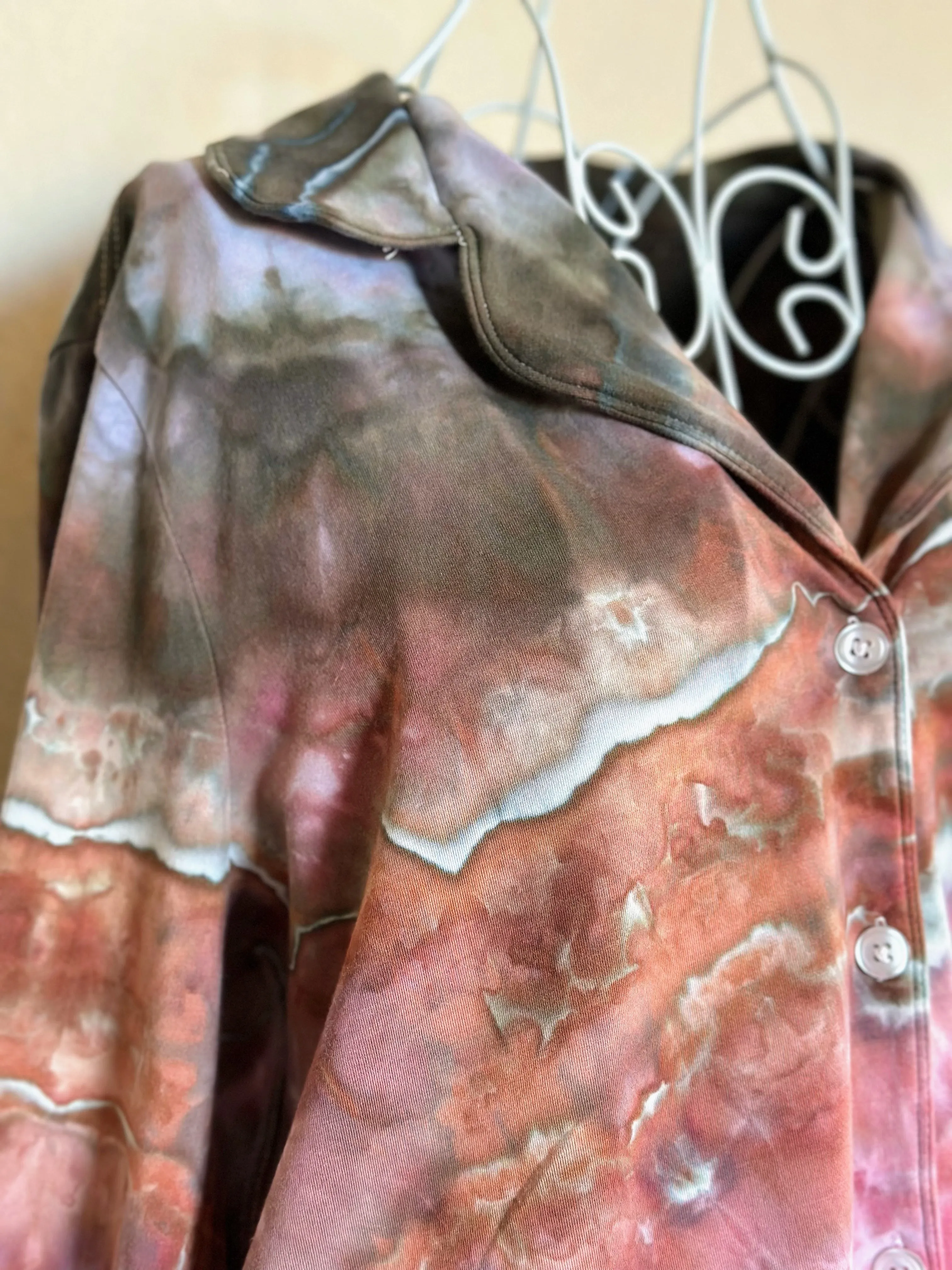 Women’s Medium Geode Pajama Set in ‘Pinot Sage’