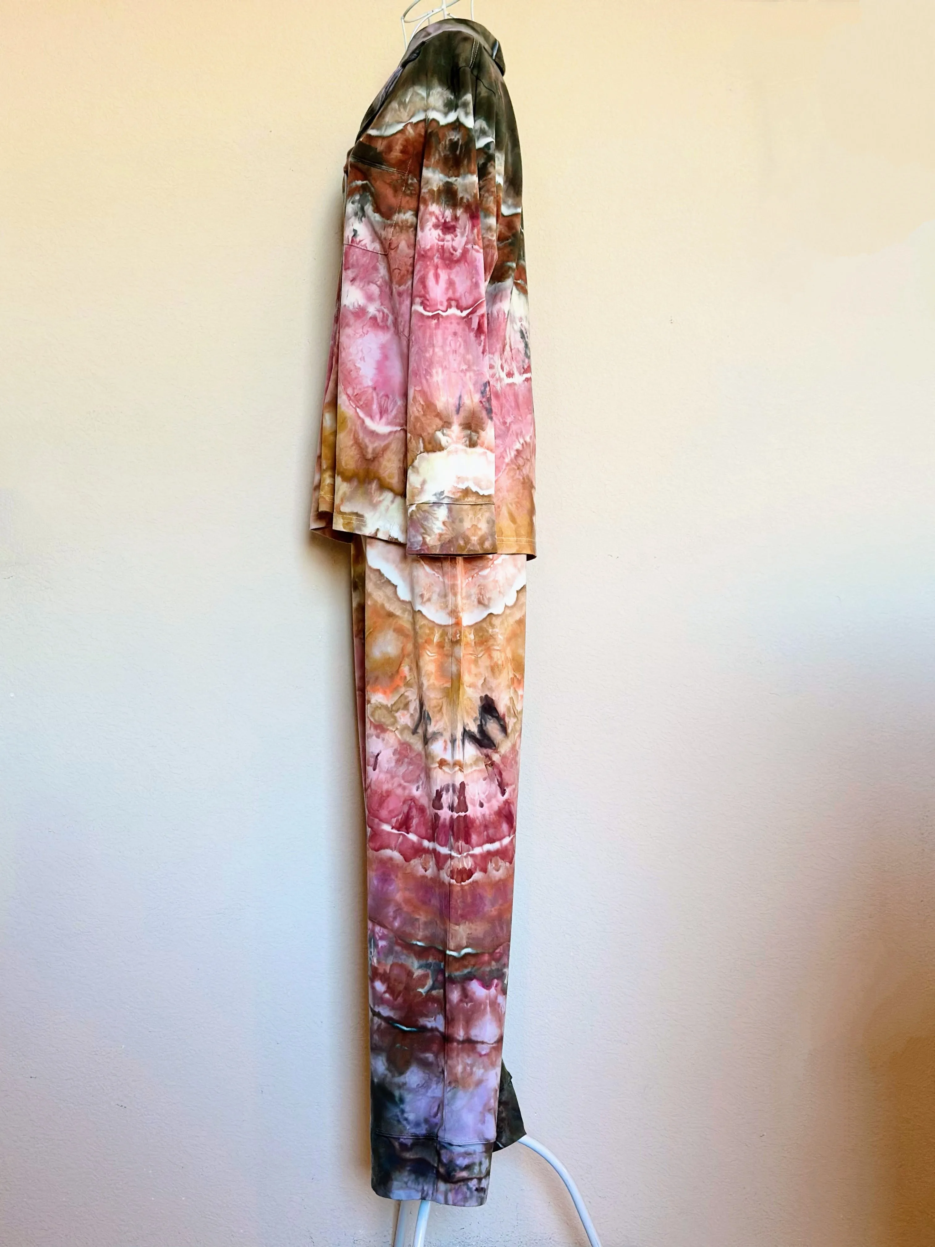 Women’s Medium Geode Pajama Set in ‘Pinot Sage’