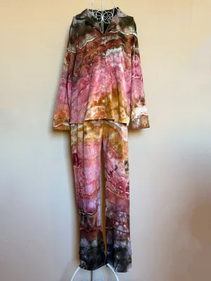 Women’s Medium Geode Pajama Set in ‘Pinot Sage’